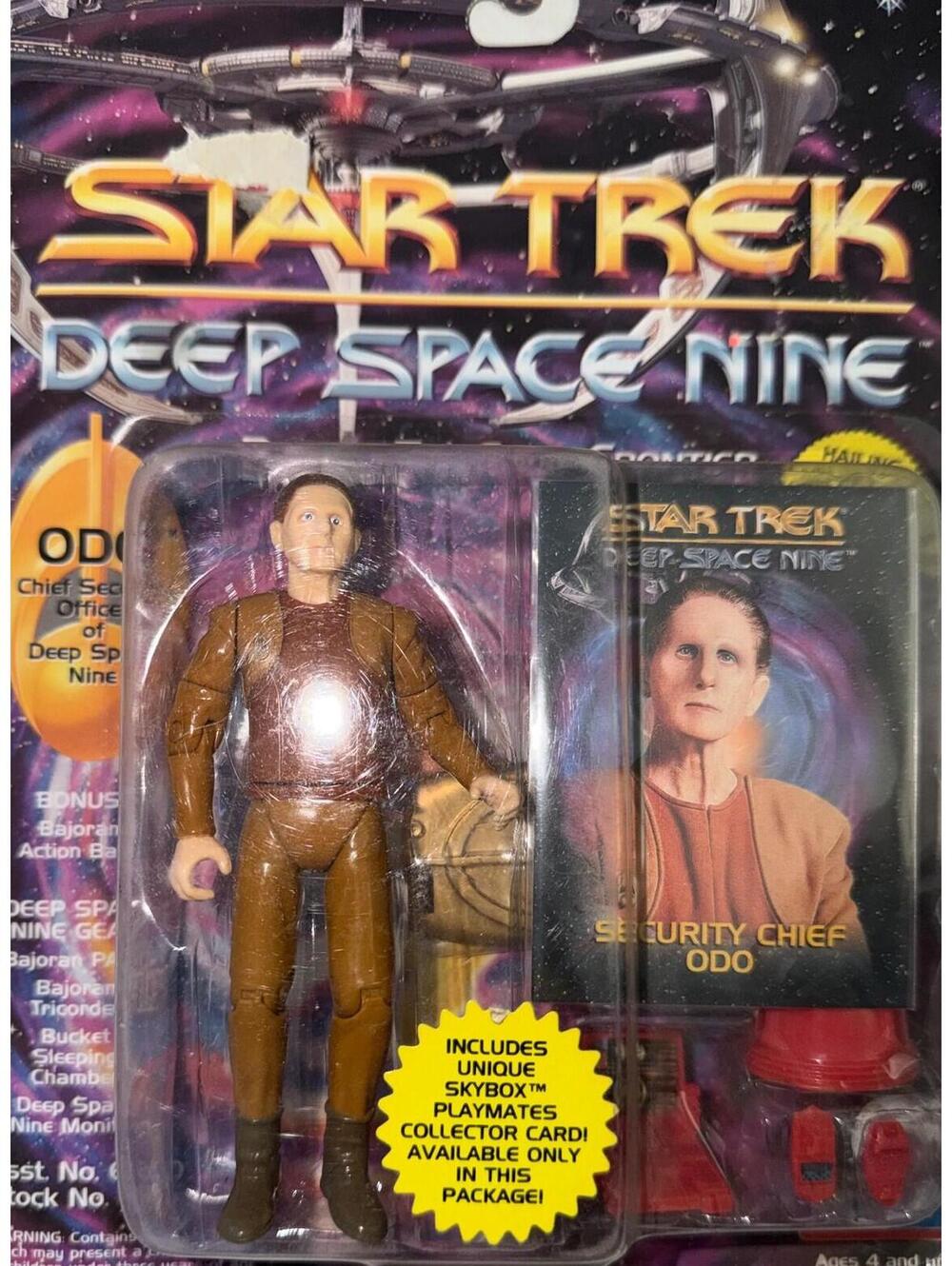 Star Trek Deep Space Nine Odo Action Figure Playmates 1993 Vintage DS9 6202 NIP
